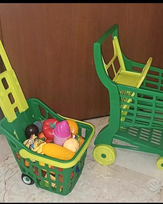 CARRELLO + TROLLEY + CIBI E ACCESSORI 