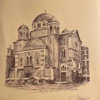 Litografia di Emanuele Scalchi