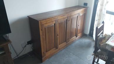 Mobile in legno Arte Povera anni '60.