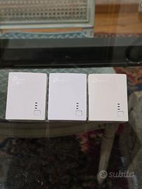 Set 3 TP-Link Powerline AV500 Ethernet TL-PA4010