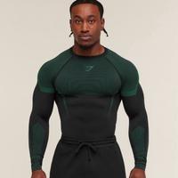 Gymshark Onyx 5.0 Seamless Long Sleeve T-Shirt M