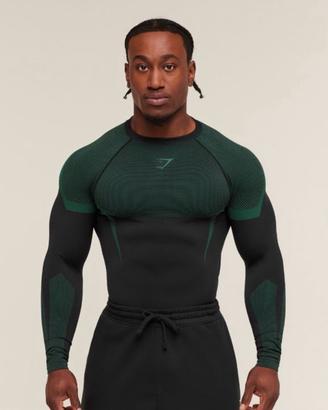 Gymshark Onyx 5.0 Seamless Long Sleeve T-Shirt M