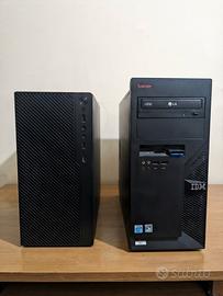 2 Pc ( 2x1 ) UFFICIO/CASA Pc i5 / Pc intel pentium