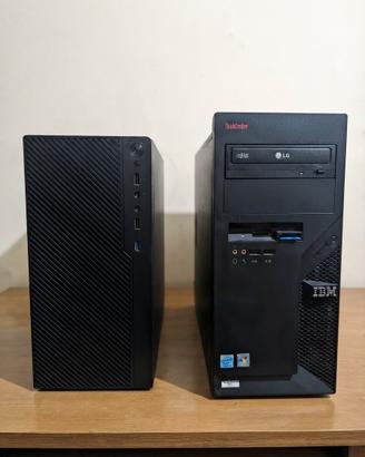 2 Pc ( 2x1 ) UFFICIO/CASA Pc i5 / Pc intel pentium