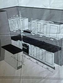 Cucina completa usata in perfetto stato