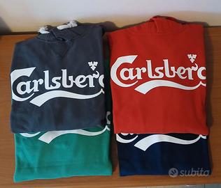 4 felpe con cappuccio Carlsberg