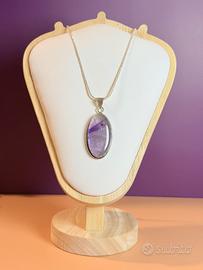 Ciondolo in Ametista naturale