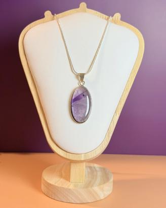 Ciondolo in Ametista naturale