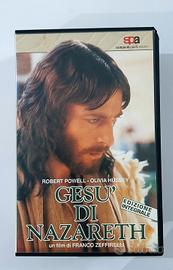 VHS doppia film Gesù di Nazaret di Zeffirelli