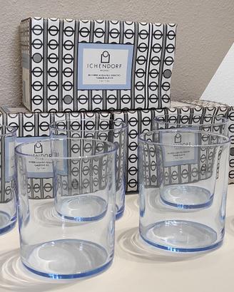 Set 6 bicchieri tumbler Ichendorf Milano Blu