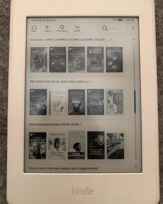 Kindle Paperwhite 7’ Bianco