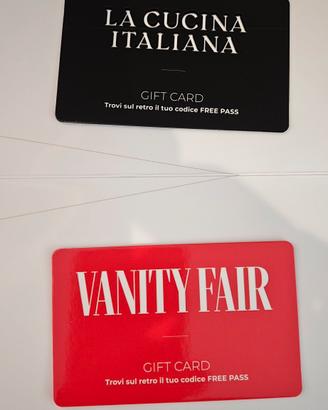 Abbonamento Vanity Fair + la cucina italiana