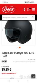 CASCO NUOVO MAI INDOSSATO 