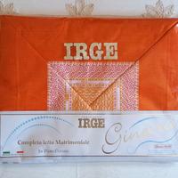 Completo Letto Matrimoniale in Puro Cotone IRGE