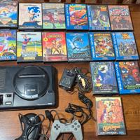 Sega meda drive 1 + giochi