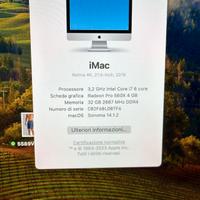 IMAC SSD 500 giga ALLINONE
