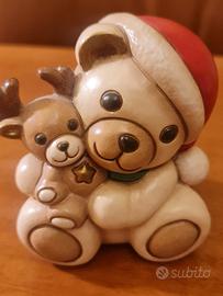 Orsetto Teddy Thun con renna e cappello di Natale