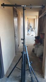 Supporti casse Proel + supporti faretti Quicklok