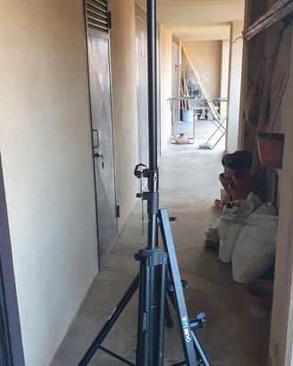 Supporti casse Proel + supporti faretti Quicklok