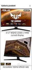 Monitor asus tuf gamming 165hz