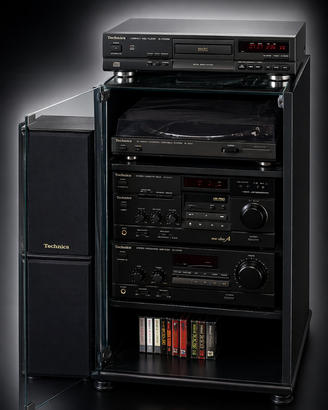 Stereo completo Technics vintage anni ’80