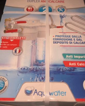 Kit  filtro anticalcare doppio strado