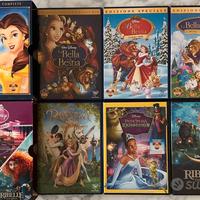 Dvd cofanetto principesse Belle, Rapunzel, Ribellw