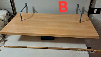 Mensole diverse dimensioni da fissare a parete + 1