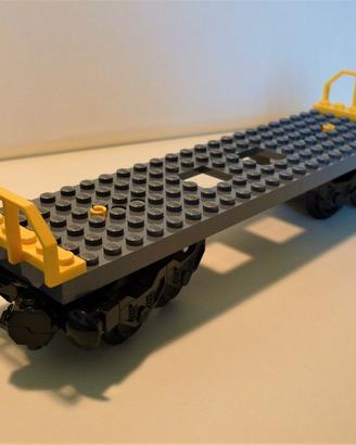 LEGO Train - Vagone Pianale con Sponde MOC - NUOVO