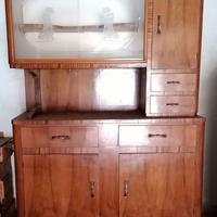 Credenza anni 50 con vetrina