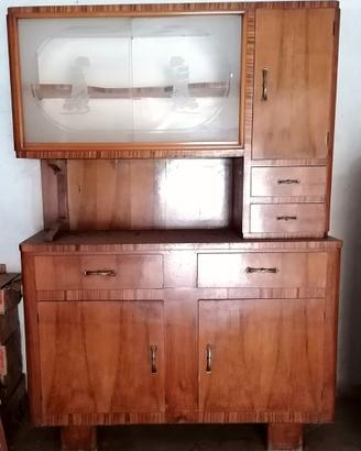 Credenza anni 50 con vetrina