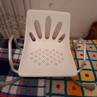 Sedia girevole per vasca da bagno