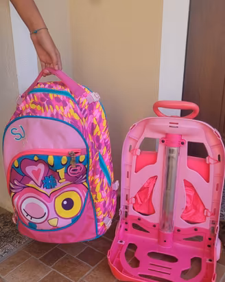 Zaino scuola trolley SJ