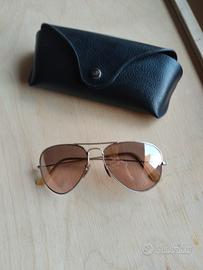 A1211 ray-ban rb3025 argento lenti rosa tg58