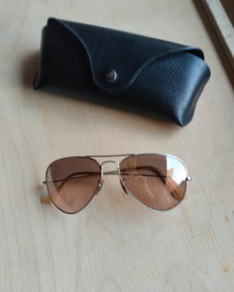 A1211 ray-ban rb3025 argento lenti rosa tg58