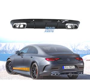 DIFFUSORE PER MERCEDES W257 18-24 LOOK CLS63 OO---
