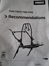 portabici posteriore