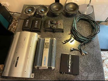  amplificatori audiomedia DG 1000.1 audison zapco
