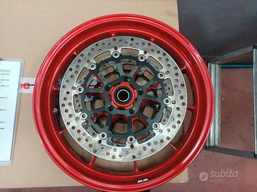 Cerchio Anteriore Rosso C/Dischi Per HYP 821/939