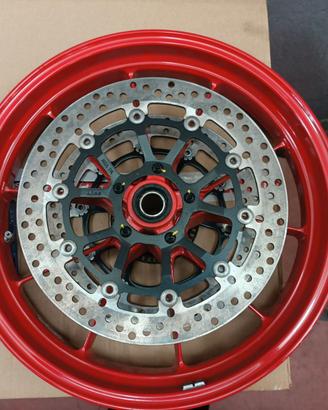 Cerchio Anteriore Rosso C/Dischi Per HYP 821/939