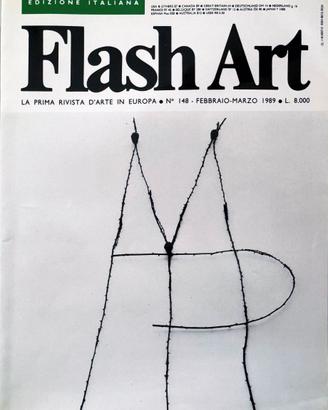 FLASH ART N. 148 - FEBBRAIO/MARZO 1989