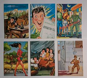 Cartoline Militari Anni '90 - Ricordi della Naja