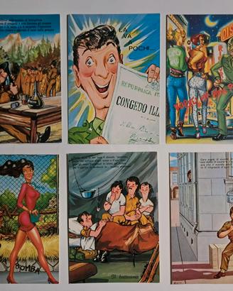 Cartoline Militari Anni '90 - Ricordi della Naja