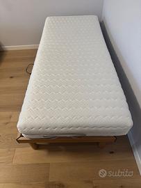 Letto singolo rete elettrica