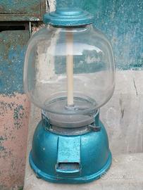 distributore caramelle noccioline vintage vetro