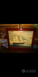 serigrafia di una stampa dell'800