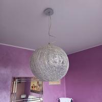 lampadario pendente a sfera