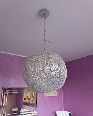 lampadario pendente a sfera