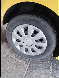 Cerchi acciaio R14 e copricerchi