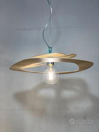 Lampadario D.50 metallo sabbia taglio laser